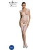 Passion - Eco Collection Bodystocking Eco Bs014 Blanco de Passion Woman Bodystockings | Piumer