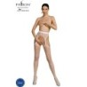 Passion - Eco Collection Bodystocking Eco S008 Blanco de Passion Woman Garter & Stock | Piumer
