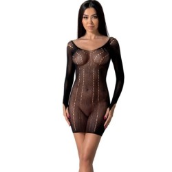 Passion - Bs101 Bodystocking Negro Talla Única de Passion Woman Bodystockings | Piumer