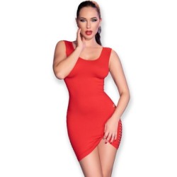 Chilirose - Cr 4622 Vestido Rojo de Chilirose Dresses - Talla S/M | Piumer