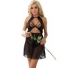 Livco Corsetti Fashion - Malviami Lc 90625 Falda + Panty Negro de Livco Corsetti Sets - Talla L/XL | Piumer