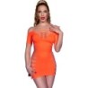 Chilirose - Cr 4704 Vestido Naranja de Chilirose Dresses - Talla S/M | Piumer