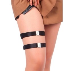 Subblime - 957476 Ligueros Ajustables Negros de Subblime Accesories | Piumer