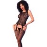 Chilirose - Cr 4855 Bodystocking Negro de Chilirose Bodies - Talla S/M | Piumer