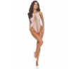 Passion - Bs112 Bodystocking Encaje Blanco de Passion Woman Bodystockings | Piumer