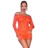 Chilirose - Cr 4859 Mini Vestido Naranja de Chilirose Dresses - Talla S | Piumer
