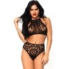 Leg Avenue - Set 2 Piezas Top Y Panties de Leg Avenue Sets - Talla S/M | Piumer
