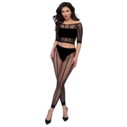 Chilirose - Cr 4647 Top & Leggins Negro de Chilirose Sets - Talla S/M | Piumer