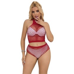 Subblime - 952402 Set De Rejilla Con Brillantes Rojo Talla Única de Subblime Sets | Piumer