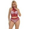 Subblime - 952402 Set De Rejilla Con Brillantes Rojo Talla Única de Subblime Sets | Piumer