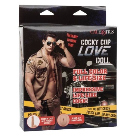 Cocky Cop Love Doll de Calexotics | Piumer