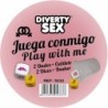 Dados Lugar + Posturas Chicas Con Cubilete de Diablo Picante | Piumer