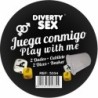 Dados Lugar + Posturas Hetero Con Cubilete de Diablo Picante | Piumer