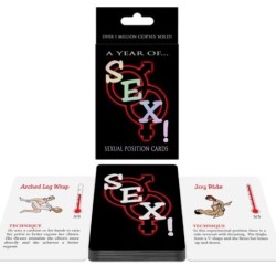 Juego De Cartas Posturas Sexuales Un Año De...¡Sexo!  En de Kheper Games | Piumer