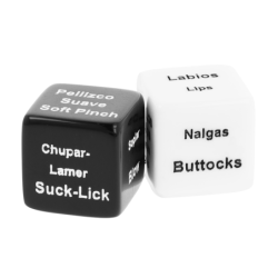Dados Para Parejas Es/En de Black&Silver | Piumer