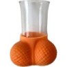 Vaso Chupito Cristal Con Huevos Natural de Diablo Picante | Piumer