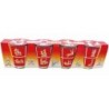 4 Chupitos De Cristal Kamasutra de Diablo Picante | Piumer