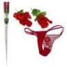 Rosa Convertible En Tanga de Diablo Picante | Piumer
