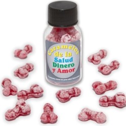 12 Caramelos De La Salud-Dinero-Amor Forma Pene Fresa/Cereza de Diablo Picante | Piumer