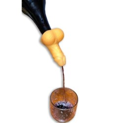 Decantador De Vino Forma Pene Dorado de Diablo Picante | Piumer