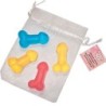 4 Mini Jabones Perfumados Forma Pene de Diablo Picante | Piumer