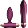 Desire Kit Vibrador + Plug Anal Trenzado de Climaximum | Piumer
