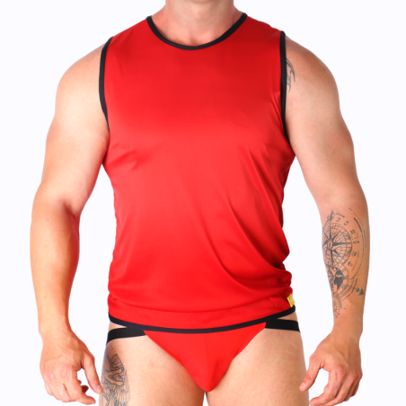 Macho - Camiseta Roja S/M de Macho Underwear | Piumer