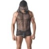Anais Men - Ares Camiseta Con Capucha Xxxl de Anais Men Accesories | Piumer