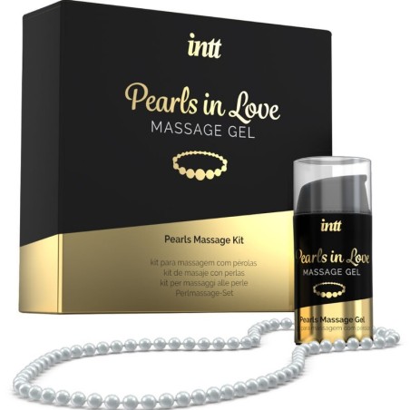Pearls In Love Con Collar De Perlas Y Gel De Silicona de Intt Massage & Oral Sex | Piumer