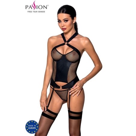 Passion - Amanda Corset Cuero Ecologico L/Xl de Passion Woman | Piumer