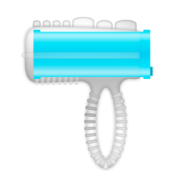 Ring Tongue Vibrating Azul...