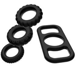 Set 4 Anillos Silicona Para...