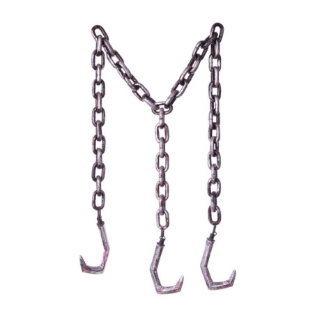 Cadenas con ganchos carnicero