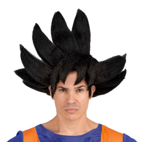 Peluca goku adulto one size adult