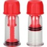 Colt Ventosas Succionadoras Para El Pezón Rojo de Calexotics | Piumer Erotic