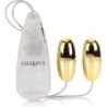 Balas Vibradoras Doradas Duo Gold de Calexotics | Piumer Erotic
