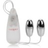 Balas Vibradoras Plateadas Duo de Calexotics | Piumer Erotic