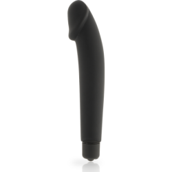 Realistic Vibrador Silicona Negro de Dolce Vita | Piumer Erotic