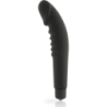 Realistic  Pleasure Vibrador Silicona Negro de Dolce Vita | Piumer Erotic
