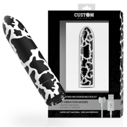 Bala Recargable Cow 10 Intensidades de Custom Bullets | Piumer Erotic