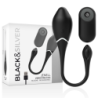 Jenell Huevo Vibrador Recargable de Black&Silver | Piumer Erotic