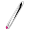 Ohmama - Vibrador Silver Recargable 10 Modos 18.5 Cm | Piumer Erotic