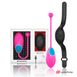 Huevo Control Remoto Technology Watchme Fucsia / Azabache de Wearwatch | Piumer Erotic