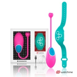 Huevo Control Remoto Technology Watchme Fucsia / Agua Marina de Wearwatch | Piumer Erotic