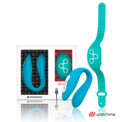 Vibrador Dual Technology Watchme Añil /Agua Marina de Wearwatch | Piumer Erotic