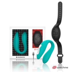 Vibrador Dual Technology Watchme Aguamarina / Azabache de Wearwatch | Piumer Erotic