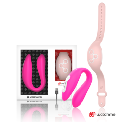 Vibrador Dual Technology Watchme Fucsia / Rosa de Wearwatch | Piumer Erotic