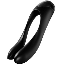 Satisfyer - Candy Cane Vibrador Dedo Negro | Piumer Erotic