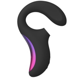 Enigma Doble Estimulación Succion Masajeador Negro de Lelo | Piumer Erotic