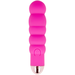 Vibrador Recargable Six Rosa 7 Velocidades de Dolce Vita | Piumer Erotic